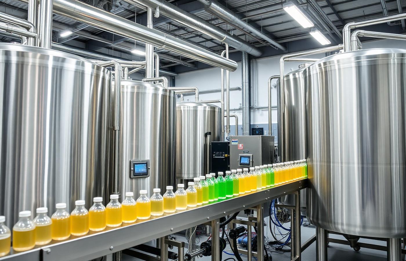 Beverage manufacturing facility